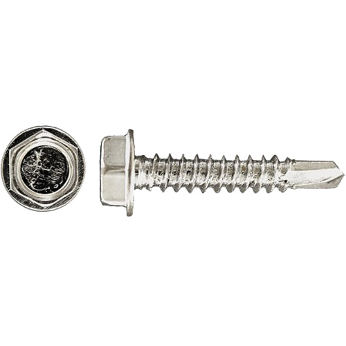Rondelle hexagonale auto-perc&eacute;e Drill-X, #14 x 1" lo, Zingu&eacute; Distribution Élite MP