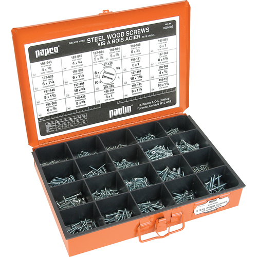 Wood Screw Assortment Distribution Élite MP