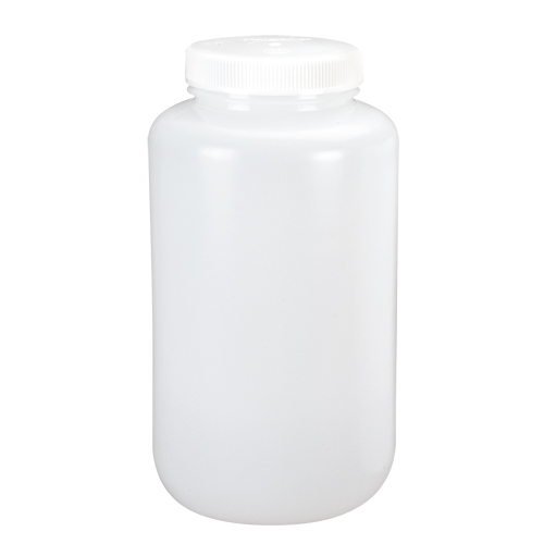 Wide-Mouth Bottles, Round, 1/2 gal., Plastic Distribution Élite MP