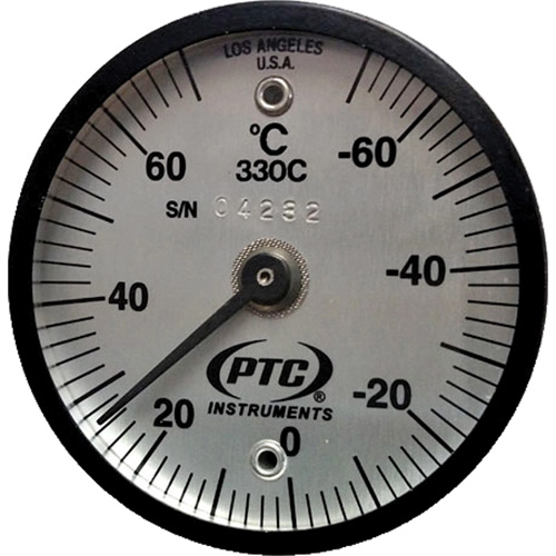 Thermom&egrave;tre de surface magn&eacute;tique, Contact, Analogique, -56.7-21.1°F (-70-70°C) Distribution Élite MP