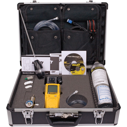 D&eacute;tecteurs multi-gaz XT II BW - Trousse standard pour espace clos, 4 Gaz, CO/H2S/LIE/O2 Distribution Élite MP