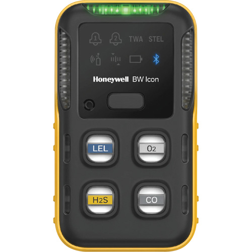 BW Icon Multi-Gas Gas Detector, 4 Gas, LEL - H2S - O2/SO2 Distribution Élite MP