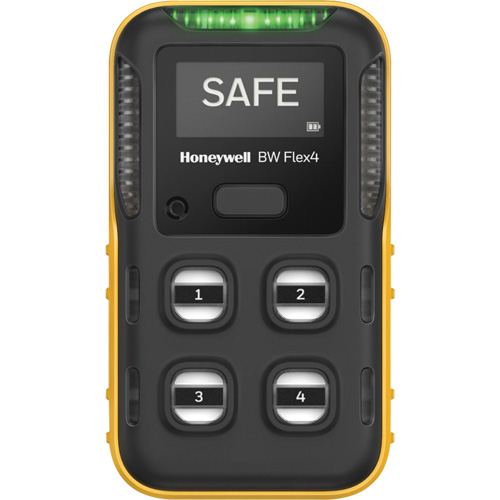 D&eacute;tecteur de gaz Flex BW, 4 Gaz, LEL - CO - H2S -O2 Distribution Élite MP