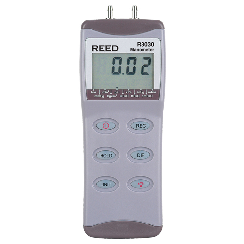 Manom&egrave;tre avec certificat de calibration, Num&eacute;rique, 0 - 30 psi Distribution Élite MP