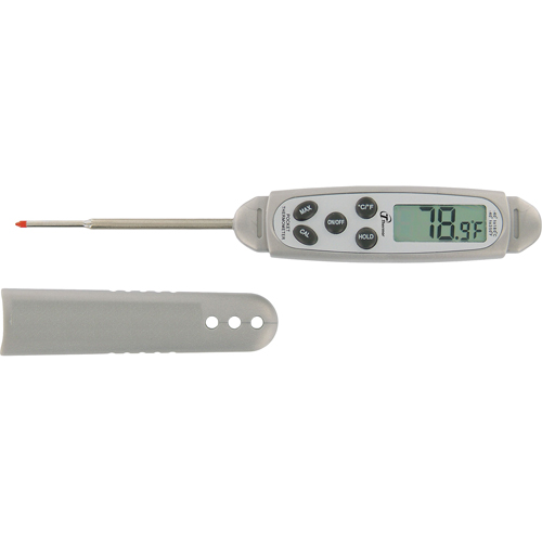 Thermom&egrave;tre &agrave; tige &agrave; l'&eacute;preuve de l'eau, Contact, Num&eacute;rique, -40,0-450,0°F (-40,0-230,0°C) Distribution Élite MP