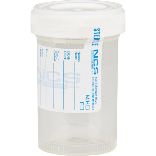 90ml Sterile Containers, Clear Distribution Élite MP