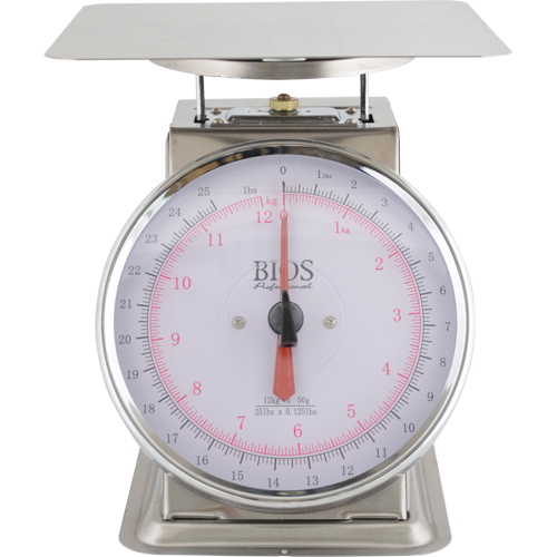 Balance &agrave; plateau sup&eacute;rieur, Capacit&eacute; 25 lb 12 kg, Graduations 0,125 lb / 50 g Distribution Élite MP