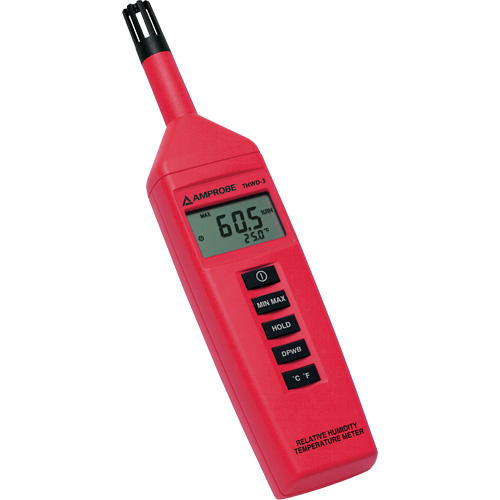Appareil de mesure de l'humidit&eacute; relative et de la temp&eacute;rature THWD-3 Distribution Élite MP