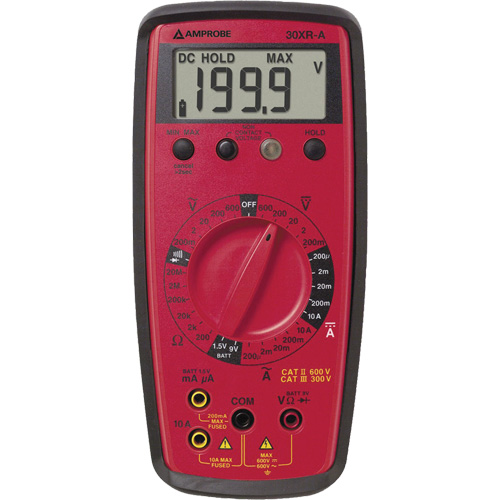 Multim&egrave;tre num&eacute;rique 30XR-A, Tension c.a./c.c., Courant c.a./c.c. Distribution Élite MP