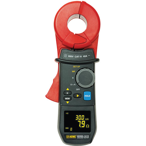 Clamp-On Ground Resistance Tester Distribution Élite MP