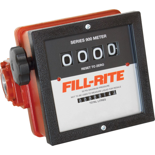 4-Wheel Mechanical Flow Meter, Analogue Distribution Élite MP