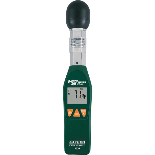Compteur de contrainte thermique &agrave; thermom&egrave;tre globe mouill&eacute; Extech Distribution Élite MP