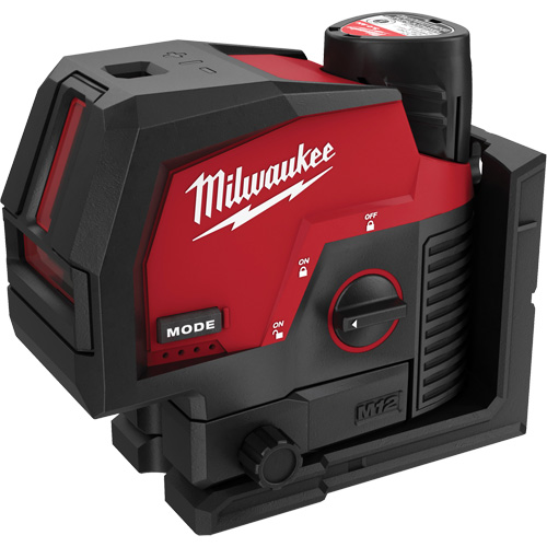 M12 Green Cross Line and Plumb Points Cordless Laser Kit Distribution Élite MP