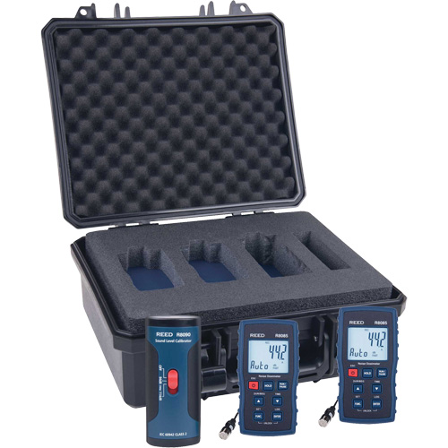 Noise Dosimeter Kit, 35 - 130 dB Measuring Range Distribution Élite MP