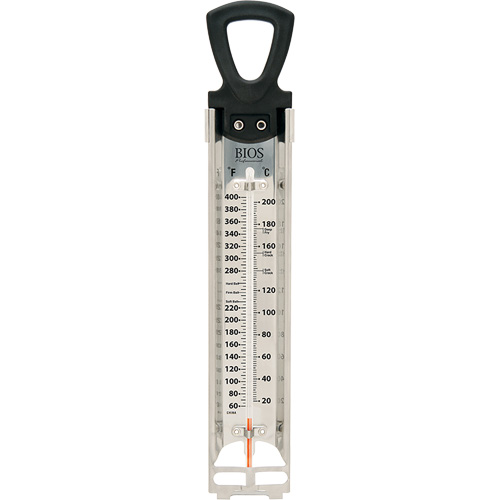 Premium Candy/Deep Fry Thermometer, Contact, Digital, 60-400°F (20-200°C) Distribution Élite MP
