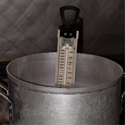 Premium Candy/Deep Fry Thermometer, Contact, Digital, 60-400°F (20-200°C) Distribution Élite MP