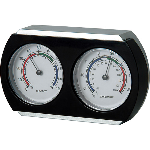 Thermom&egrave;tre-hygrom&egrave;tre d'int&eacute;rieur, 10°- 130° F ( -25° - 55° C ) Distribution Élite MP