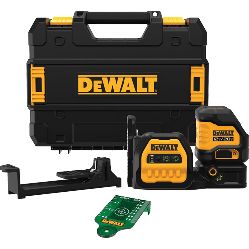 20V MAX* Cross Line Green Laser Kit Distribution Élite MP