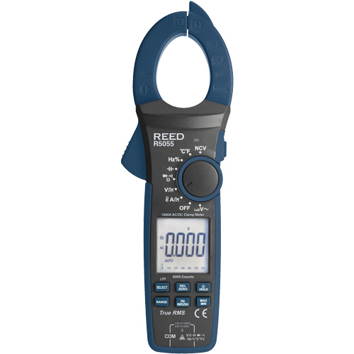 True RMS Digital Clamp Meter with Calibration Certificate, AC/DC Voltage, AC/DC Current Distribution Élite MP