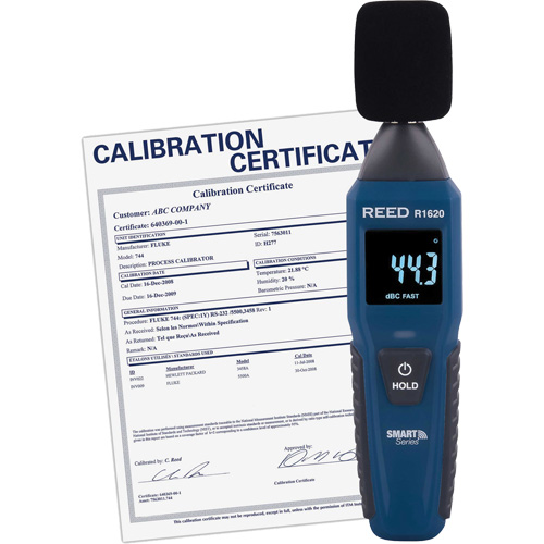 Bluetooth Smart Series Sound Level Meter with Calibration Certificate, 30 - 130 dB Measuring Range Distribution Élite MP