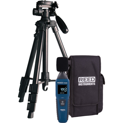 R1620 Smart Series Sound Level Meter with Tripod, 30 - 130 dB Measuring Range Distribution Élite MP