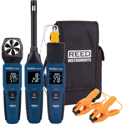 Trousse de CVCA avec enregistreur de donn&eacute;es Bluetooth de s&eacute;rie intelligente R16X0, Contact, Num&eacute;rique Distribution Élite MP