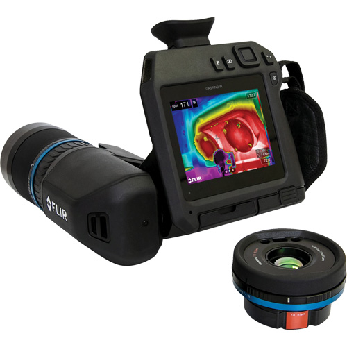 D&eacute;tecteur de gaz GF77 IR avec objectif LR 25°, 320 x 240 pixels, 25 mK Distribution Élite MP