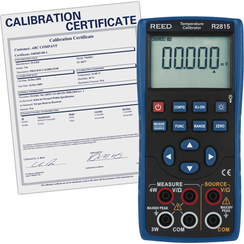 Temperature Calibrator with Traceable Certificate Distribution Élite MP