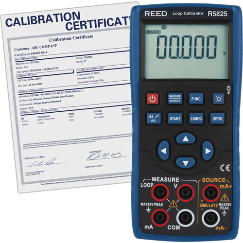 Loop Calibrator with Traceable Certificate Distribution Élite MP