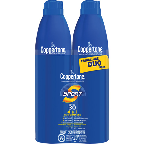 Sport&reg; Water Resistant Sunscreen, SPF 30, Aerosol Distribution Élite MP