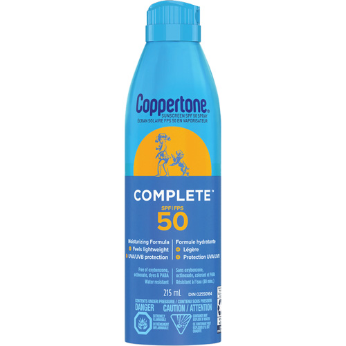 &eacute;cran solaire r&eacute;sistant &agrave; l'eau Sport, FPS 50, A&eacute;rosol Distribution Élite MP