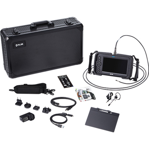 Ensemble de vid&eacute;oscope haute performance avec cam&eacute;ra HD double & longue sonde, 1280" lo x 720" la Affichage, 1024 x 600 pixels, 4,9 mm (0,19") T&ecirc;te de cam&eacute;ra Distribution Élite MP