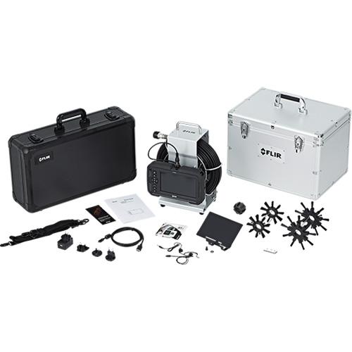 High-Performance Videoscope Kit with Camera Probe & Plumbing Spool Distribution Élite MP
