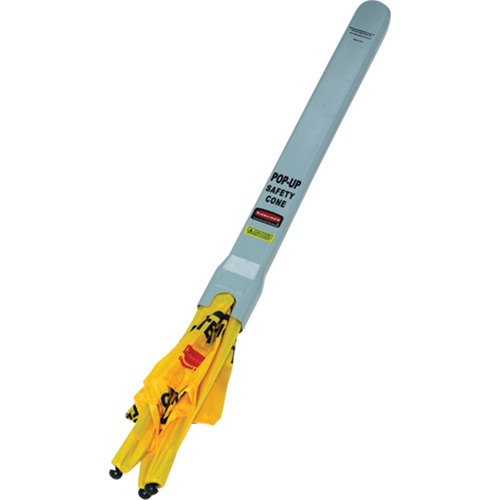 Pop-Up Safety Cone, Trilingual With Pictogram Distribution Élite MP