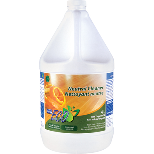 Nettoyants neutres &agrave; l'huile de tangerine, 4 L, Cruche Distribution Élite MP