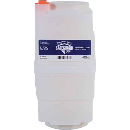 Filtre pour aspirateurs portables SafeGuard 360, Cartouche, Pour 1 gal. US Distribution Élite MP