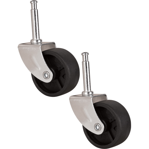 Roulette pour aspirateur industriel en acier inoxydable pour d&eacute;chets secs/humides Distribution Élite MP