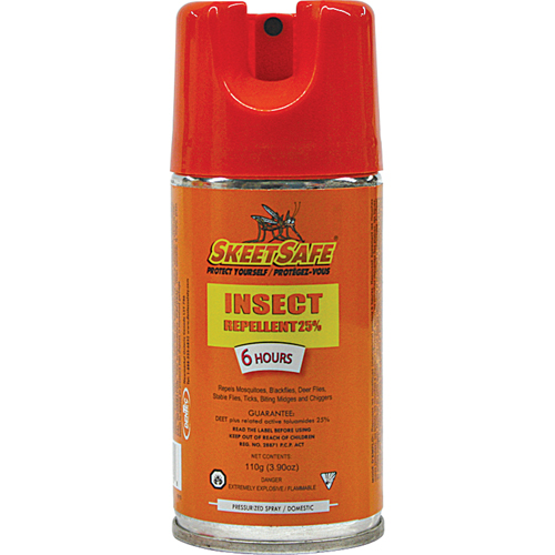 SkeetSafe&reg; Insect Repellent, 25% DEET, Aerosol, 3.9 oz. Distribution Élite MP