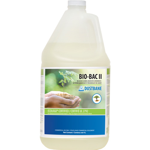 Nettoyants et d&eacute;graissants Bio-Bac II, 4 L/4,0 L Distribution Élite MP