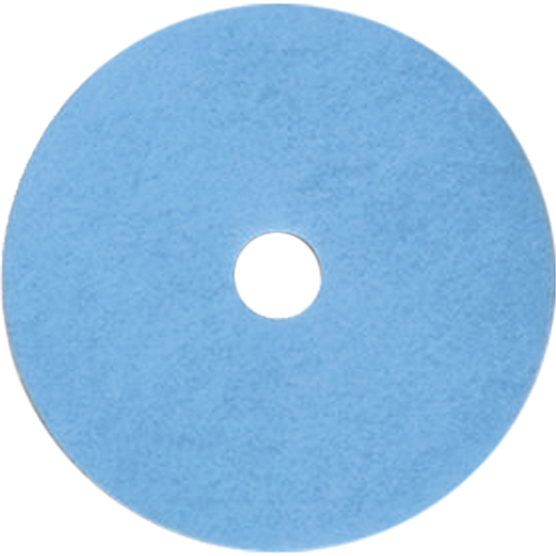 Floor Maintenance Pads, 19", Burnishing, Blue Distribution Élite MP