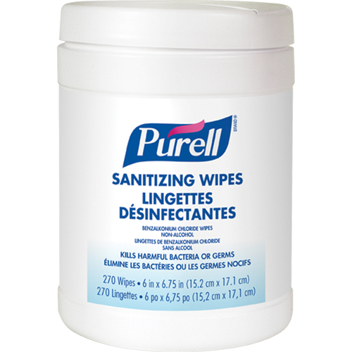 Hand Sanitizing Wipes, Canister Distribution Élite MP