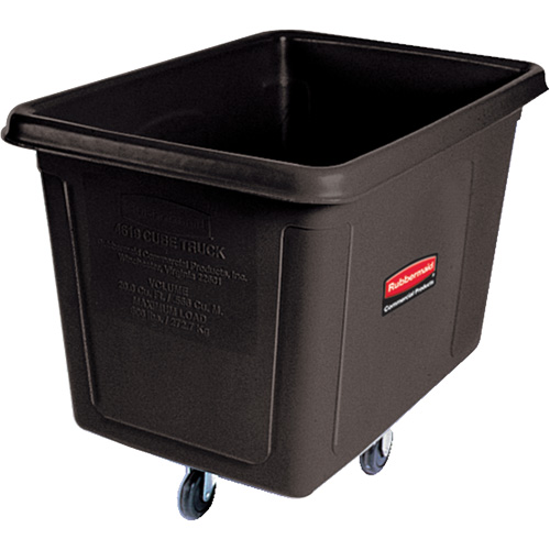 Bulk Cube Truck, Polyethylene, 48" L x 34-1/16" W x 36-1/2" H, 20 cu.ft. Volume, 600 lbs. Capacity Distribution Élite MP