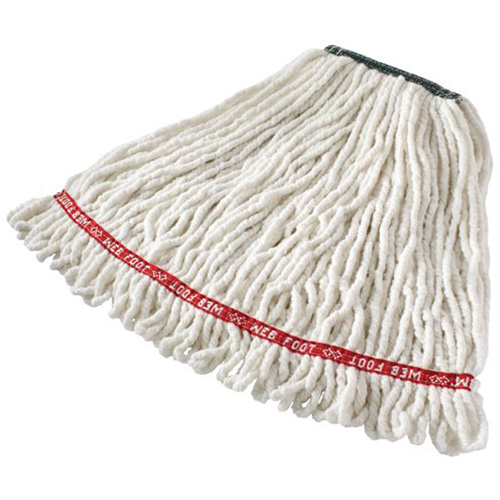 Vadrouille humide Web Foot sans r&eacute;tr&eacute;sissement, Antimicrobien, Fil, 20 oz, Style Boucle Distribution Élite MP