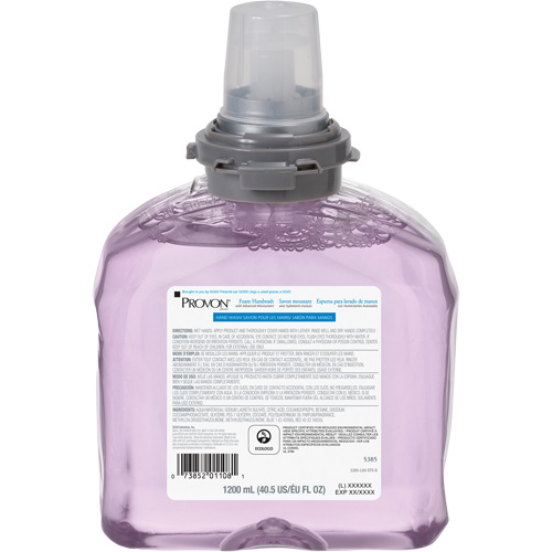 Savon pour les mains aux canneberges avec hydratants am&eacute;lior&eacute;s pour distributeur PROVON TFX, Mousse, 1200 ml, Parfum&eacute; Distribution Élite MP
