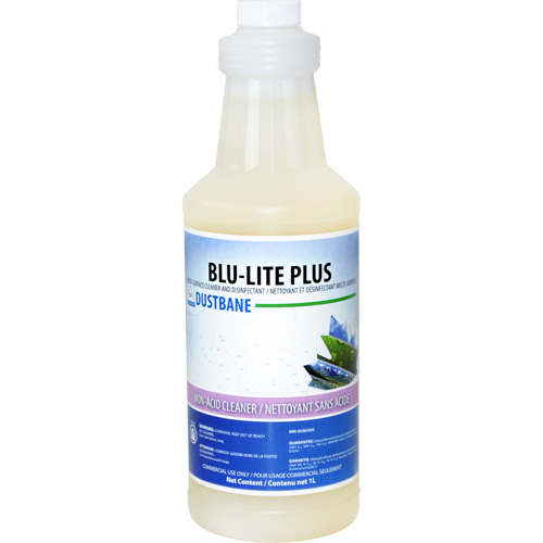 Nettoyant et d&eacute;sinfectant pour surfaces multiples Blu-Lite Plus, 1 L, Bouteille Distribution Élite MP