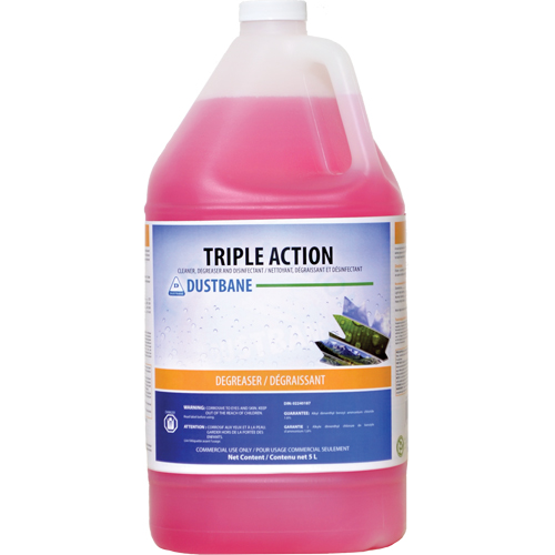 Action triple - nettoyant, d&eacute;graissant et d&eacute;sinfectant, 5 L, Cruche Distribution Élite MP