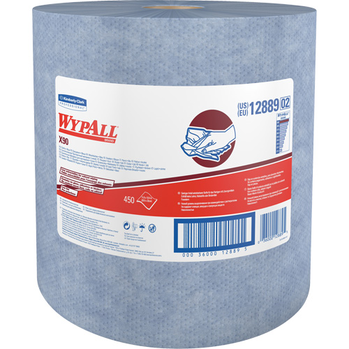 Essuie-tout X90 jumbo en rouleau, Robuste, 12-1/5" lo x 12-2/5" la Distribution Élite MP