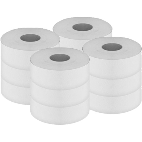 Pro Select Toilet Paper, Jumbo Roll, 2 Ply, 500' Length, White Distribution Élite MP