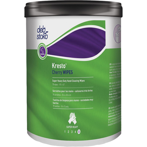 Lingettes Cherry Kresto, 70 lingettes, 10" x 12" Distribution Élite MP