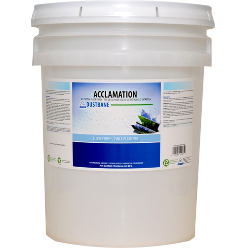 Acclamation All-System Floor Finish, 20 L, Drum Distribution Élite MP